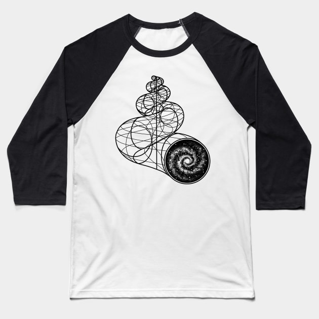 The structure of everything Baseball T-Shirt by Sadhakaya